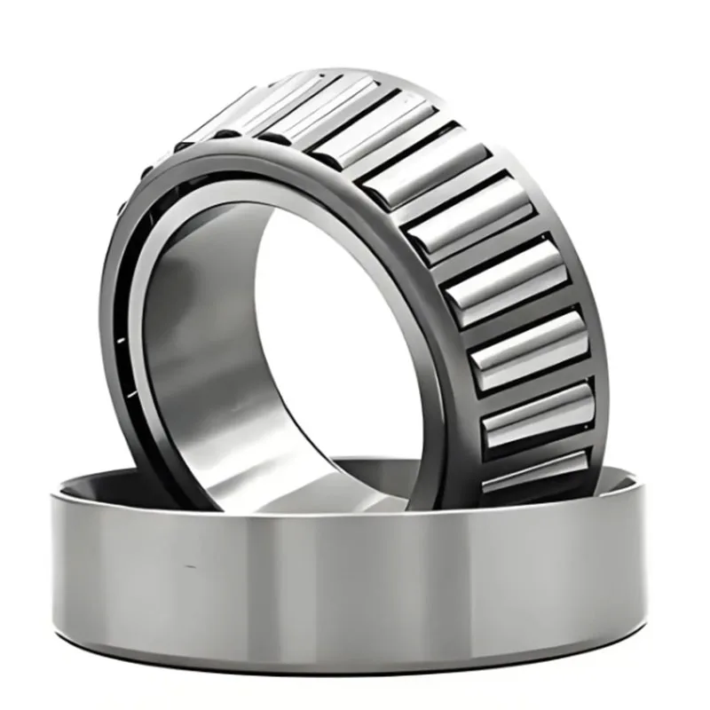 Tapered roller bearing showing inner and outer rings